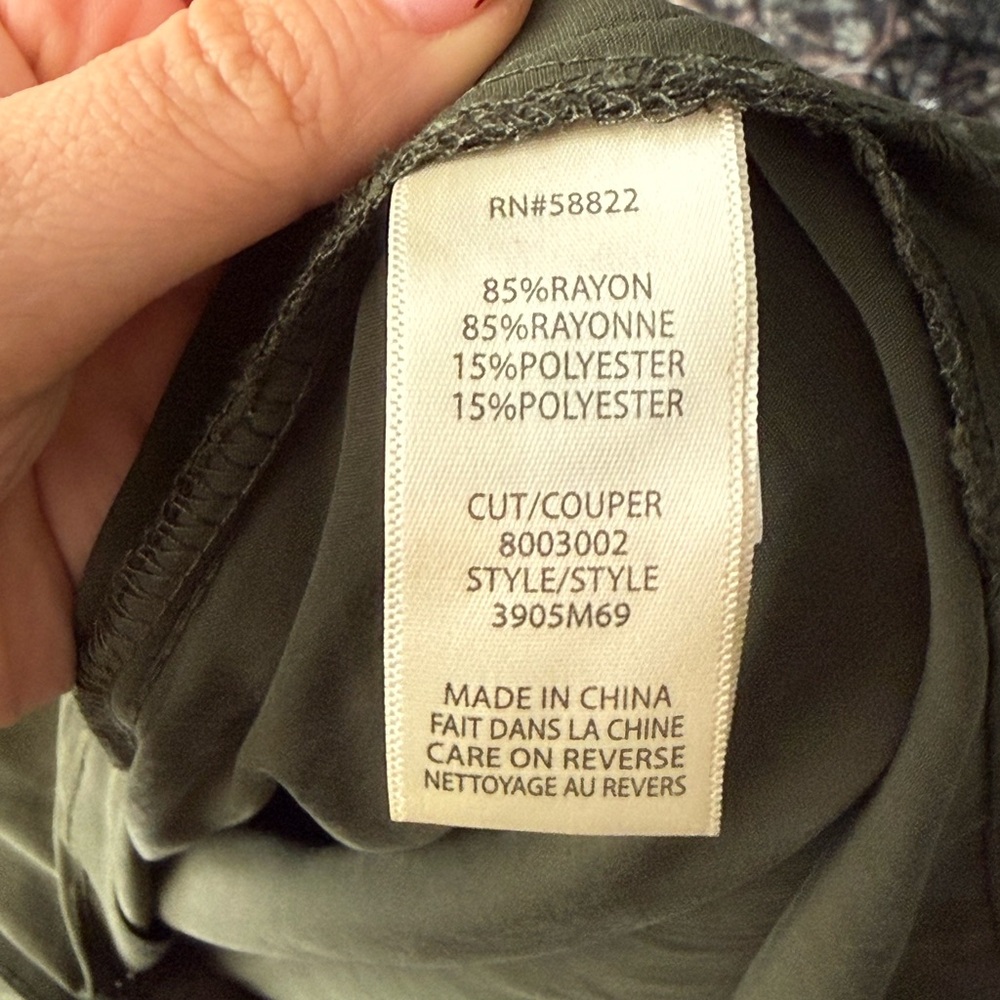 Max Studio Dark Green Midi Dress - Picture 4 of 5